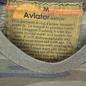Aviator Nation Camouflage Tee